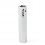 PROXXON 1/4" kuuskant pikk padrun 8mm