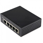 StarTech.com Tstuslik 5-portiline Gigabit PoE lliti - 30W - Power Over Ethernet lliti - Tugevustatud GbE PoE+ hallatava lliti - Robusta suure vimsusega Gigabit vrglliti IP-30/-40 C kuni 75 C - TAA