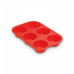 Cupcake tin 6 pieces silicone Juliette 16.5 x 25 x 3.5 cm