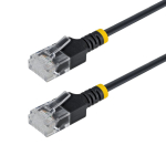 StarTech.com 2m Must Ultra-kitsas Cat6A Ethernet-kaabel, UTP, puhas