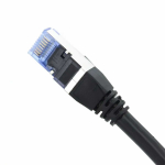 Hama NC15 Cat6a S/FTP vrgukaabel 15m, must