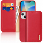 DUX DUCIS rahakott-mbris HIVO iPhone 15 Plus punane