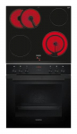 SIEMENS iQ300 HE213ABB3 + EA631GNA1E toidutarvikute komplekt Keraamiline elektripliit