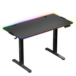 huzaro Hero 8.2 Electric RGB Gaming Desk (140x60x72-118cm) BlackEstonian: Hero 8.2 elektriline RGB mngutuhv (140x60x72-118cm) must