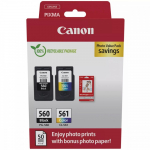 CANON Tinta 3713C008 / PG-560/CL-561 must, sinine, magenta, kollane