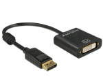 Delock 62601 videokaabeladapter 0,2 m DisplayPort DVI-I must