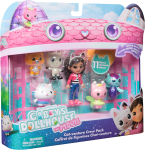 Gabby's Dollhouse Gabi elokuva, Suur kissaseiklus, Hahmopakkaus, 6kpl (6072633)