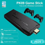 Riff PK-09 Lite HDMI Retro Mini 4K Mngukonsool Linux 4100 Videopleier Mngukonsool Juhtmevabad Puldid 64GB Must