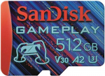 SANDISK GamePlay 512 GB microSDXC UHS-I mlu kaart kuni 190 MB/s