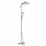 _6454522 Hansgrohe Crometta E shower set with rain shower head with ba