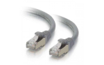 Mercodan CAT6A S/FTP 0,25m, Hallitustormutud, Patch-kaabel, Hallitustormutud