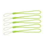 HQ 5tk Universal Hand Wrist Strap Rope Cord Holder Lanyard for Cell Phone Camera 18cm Green Neon