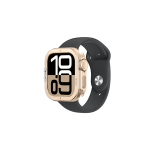 AmazingThing Titan Pro metallist mbris Apple Watch 11 46mm alumiinium - kuld