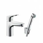 Hansgrohe Focus 100 washbasin mixer with bidet, 31927000