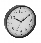 Wall clock 25.5cm black