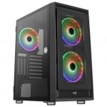 Aerocool GRAPHITEV3 Arvutikorpuse 3 ARGB 14cm Ventilatsioonisidukid
