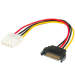 Akasa SATA-pistik 4pin Molex-adapter, 0,15 m