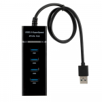 RoGer AD15651 USB 3.0 keskus Jaoturi 4 x USB 3.0 / 5 Gbps