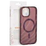 Tecto Shield Desert Mag -disenji iPhone 15 6,1" mahonni korpus