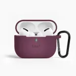Etteri silikoonist lemvtmiskomplekt AirPods Pro 3 jaoks, tume kirsipunane