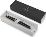Parker IM BLACK LACQUER GT 1931659 ballpoint pen, giftbox