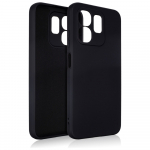 Beline Infinix Hot 50i must mbris silikoonist