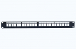 Lanview 24-port STP Cat6 + Cat6a patch panel 1U for 19"" rack