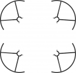 DJI Ryze Tello, toiteallikaks Propeller Guard (CP.PT.00000222.01)