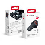 Laadija Forcell F-Energy Carbon 2 x USB A QC3.0 3A 36W CC50-2A must