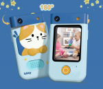 Xrec Digital Camera 48mp BLS-I9 Blue Cat