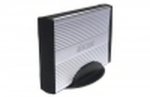 Aixcase Hlge Silber USB2.0 3.5" 8.9cm SATA OTB ALU