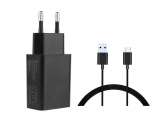 CoreParts USB Power Adapter Black 12W 5V 2.4A USB Output EU