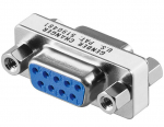 MicroConnect RS232 Mini Gender changer DB9 F/F DB9 Female to Female