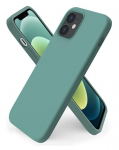 Riff Slim AND amp; Soft Silikoonist Pehme Tagakaas Apple iPhone'i 11 Pro Pine Green'ile