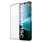Riff 6D 0.4mm Tempered glass with Black frame for Xiaomi Redmi 15C 4G/5G / Poco C85 4G/5G