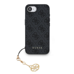 GUESS 4G Charm Case iPhone 16e jaoks, toon-tooni / hall