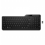 HP 475 Wireless Silent Keyboard - Dual-Mode, Spill-resistant, Sanitizable, Programmable - Black - US ENG