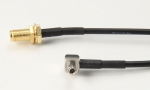 TTX RF-adapterivlijohto SMA-naaras - SW9/TS9 (D221071002)