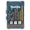 MAKITA DRILL SET 9 pcs. CONCRETE-WOOD-METAL