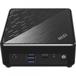 MSI Cubi N ADL-007DE Intel N N100 4 GB DDR4-SDRAM 128 GB SSD Windows 11 Pro Mini PC Black