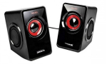 Mars Gaming MS1 Stereo Multimedia Desktop Speakers / 2x 5W / 3.5mm Audio / USB-toite