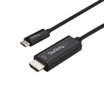 StarTech.com 10 jalga (3 m) USB-C to HDMI kaabel 4K 60Hz USB Type-C to HDMI 2.0 videoadapterkaabel Thunderbolt 3 hilduv slearvutist HDMI monitori/ekraani DP 1.2 alternatiivireiim HBR2 must