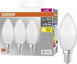 Osram BULB LED B40 4.9W E14 827 470LM FR 3PCS
