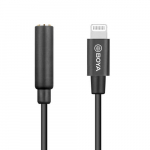 BOYA Audio Adapter Lightning - 3.5mm BY-K3 Male - Female TRRS