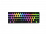 Genesis MNGUKLAVIATUUR THOR 660 G2 US MUST JUHTMEVABA RGB MEHAANILINE GATERON PUNANE
