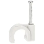 PAWBOL Kaabli klamber, 4mm, 25gb, valge