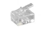 MicroConnect Modular Plug RJ11 6P4C, 10pcs Unshielded version,