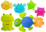 LEAN Toys Turtles Bathing Kit Starfish Plastic Waterfall
