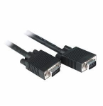 Mercodan Monitorikabel HQ metallkorpus must 30.0m, VGA: