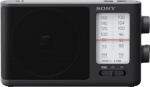 SONY ICF-506 MW/UKW raadio must analoog jaamaotsing